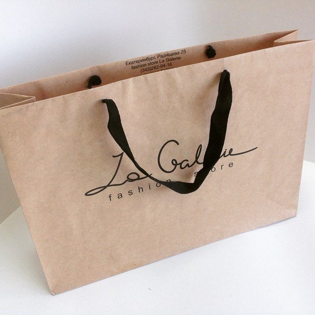 Custom Print Logo Various Size Brown Kraft Paper Store Market Supermarket Gift Clothes Shopping Bags With Flat Handle