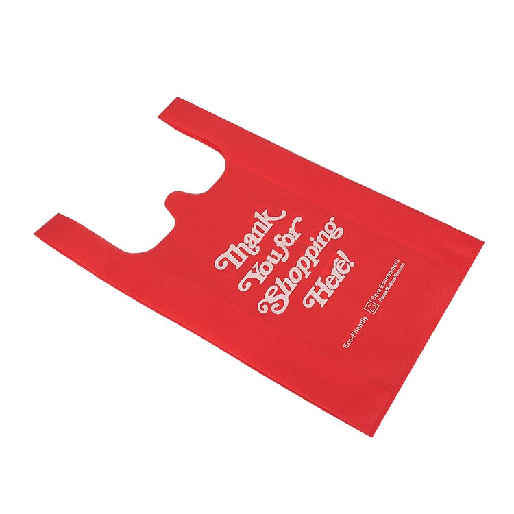 Best price wholesale eco non woven custom thank you shopping bags