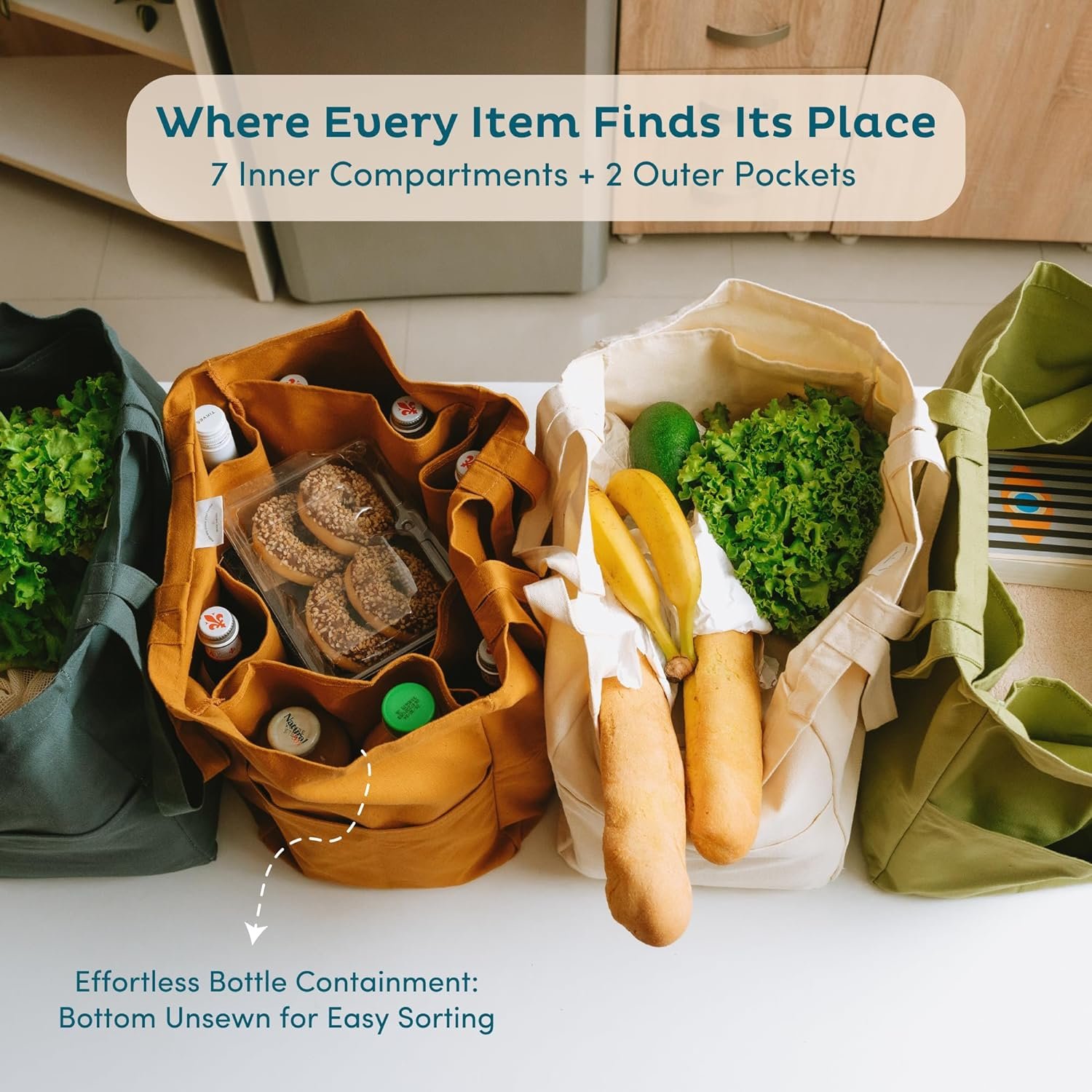 Custom-Printed Organic Cotton Canvas Tote Bags, Eco-Friendly Recyclable Shopping Bags with Branding Logo for Market & Trade Show