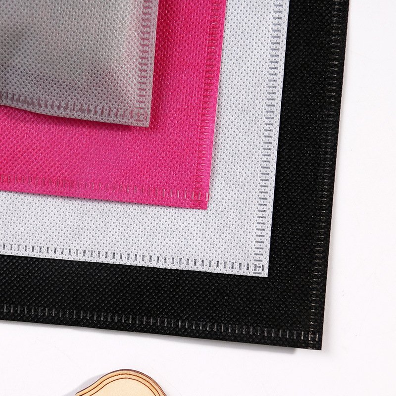 Wholesale Biodegradable Supermarket Non-Woven Bag Shopping Bags With Logo D Cut Non Woven Bag With Zipper