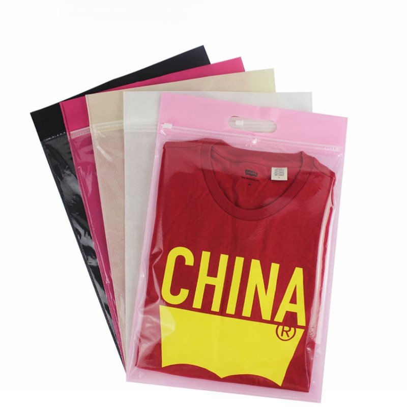 Wholesale Biodegradable Supermarket Non-Woven Bag Shopping Bags With Logo D Cut Non Woven Bag With Zipper