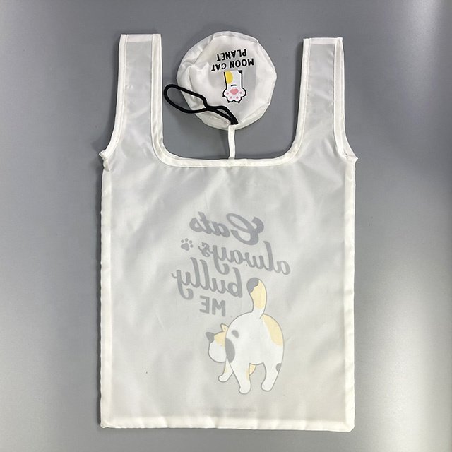 Khw New Recycle Polyester Nylon Foldable Bag Factory Lady Nylon Bag Nylon Tote Shoulder Bag Women