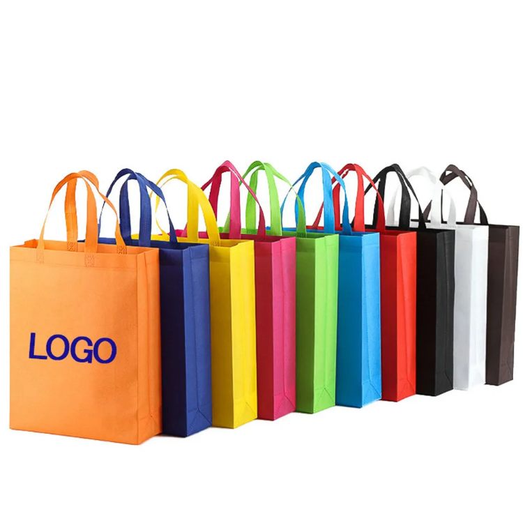 Customized Grocery Non Woven Bag Reusable shopping Tote Supermarket Shopping Bag