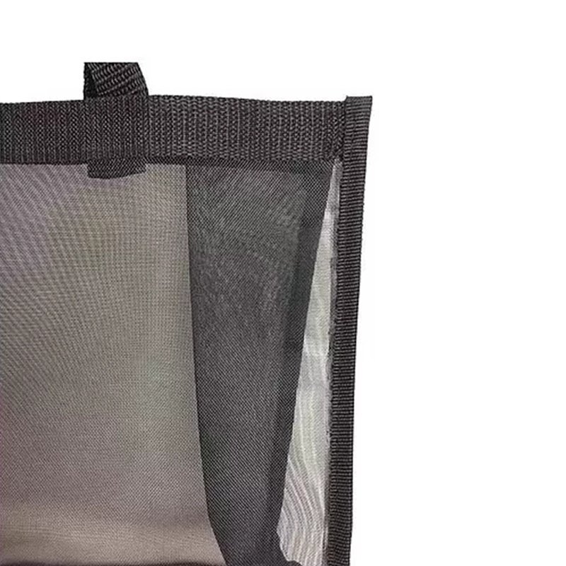 Customized logo transparent mesh shopping bag large capacity nylon mesh bag supermarket storage beach bag handbag