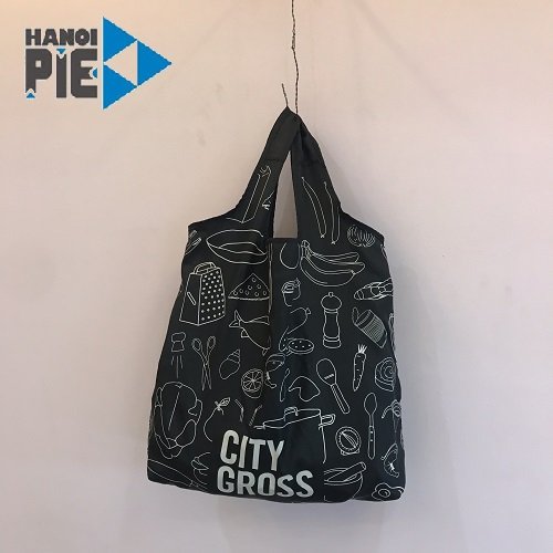 Custom Printed Promotional Polyester Shopping Bag Foldable and Inexpensive