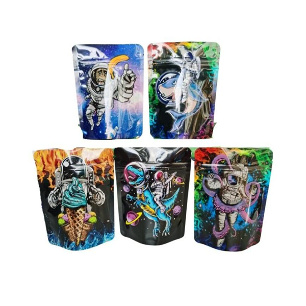 1g 3.5g 7g 1lb Plastic Cookie Packaging Packets Mylar Pouches Sachets Baggies-Durable and Easy-to-Use Storage Bags