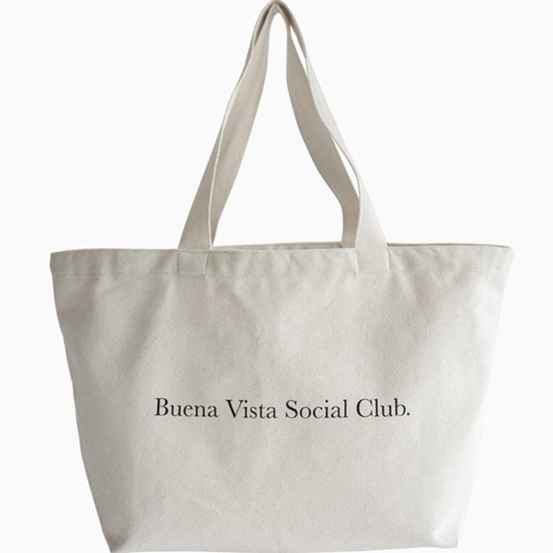 Wholesale Custom Print Logo Cheap Reusable Shopping Bags Natural Blank Cotton Canvas Grocery Shopping Tote Bag