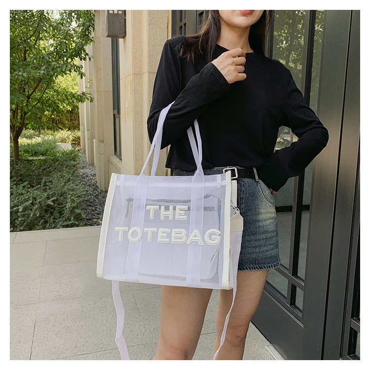 Tote Shopping Bags Purses and Handbags Crossbody Tote Bag Purse Clear Messenger Handbag
