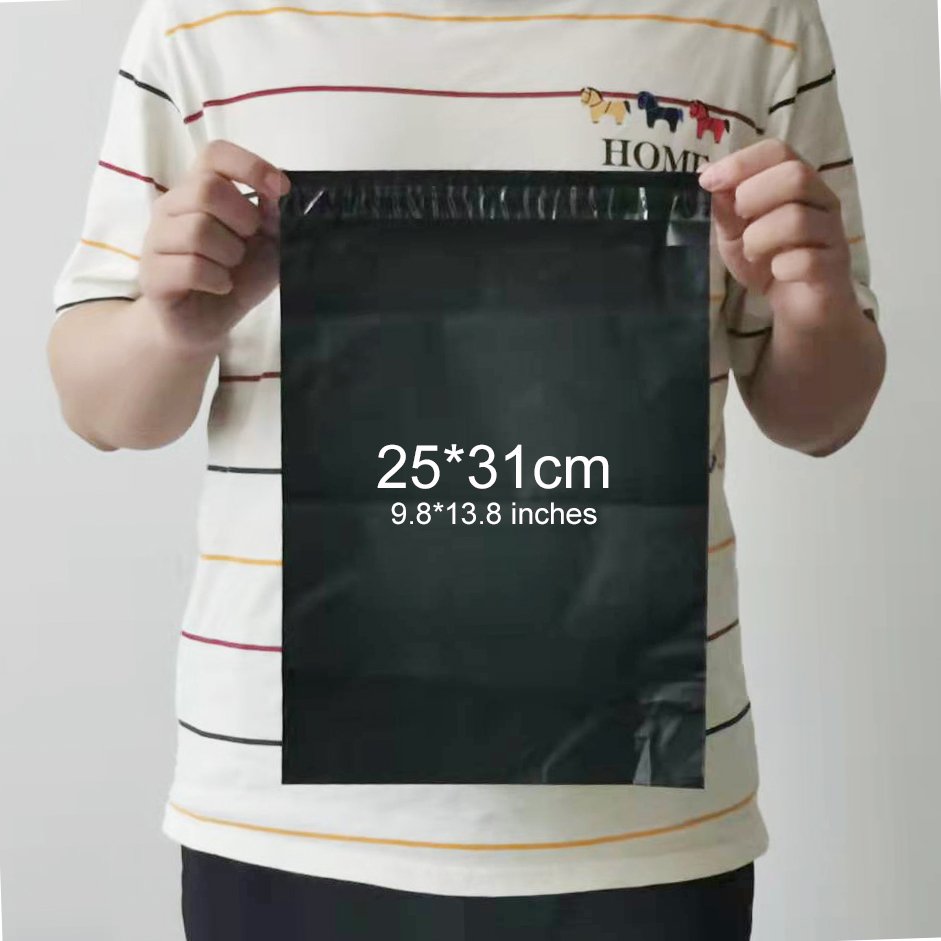 Stock Low Moq 100pcs PLA PBAT Poly Mailer Mailling Eco Friendly Packaging Envelopes Supplies Bio Degradable Shopping Bag