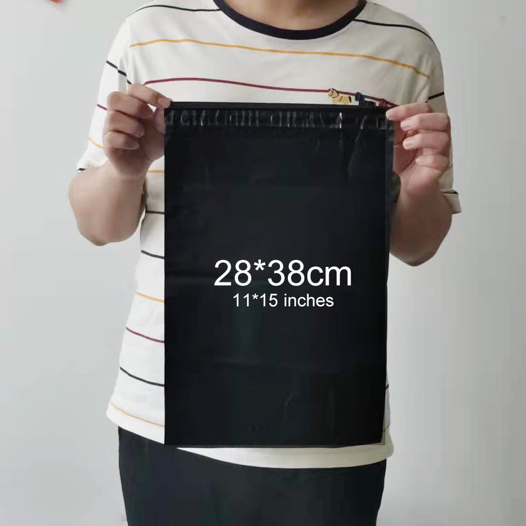 Stock Low Moq 100pcs PLA PBAT Poly Mailer Mailling Eco Friendly Packaging Envelopes Supplies Bio Degradable Shopping Bag