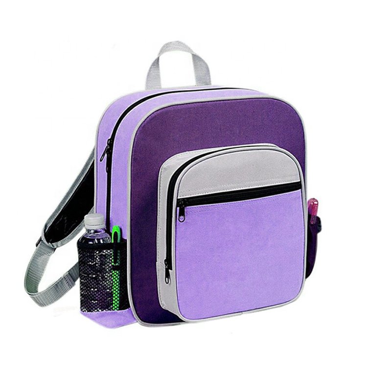 School Kids Carry Cute Wheat Lunch Backpack Bag with Water Bottle Box Holder Food Customized OEM Insulated Shopping Bag Thermal