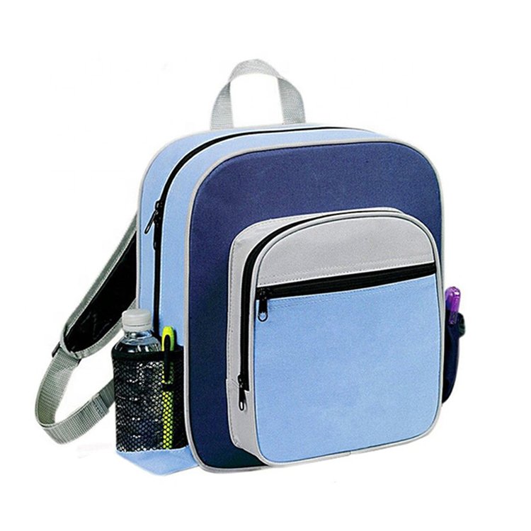 School Kids Carry Cute Wheat Lunch Backpack Bag with Water Bottle Box Holder Food Customized OEM Insulated Shopping Bag Thermal