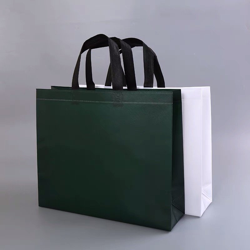 reusable non-woven shopper bag tote bags foldable non woven fabric environmental shopping bag printing logo