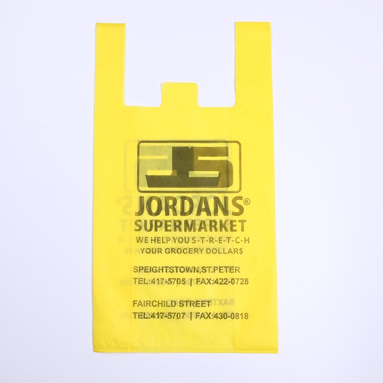 Large grocery non-woven eco-friendly foldable supermarket shopping bag