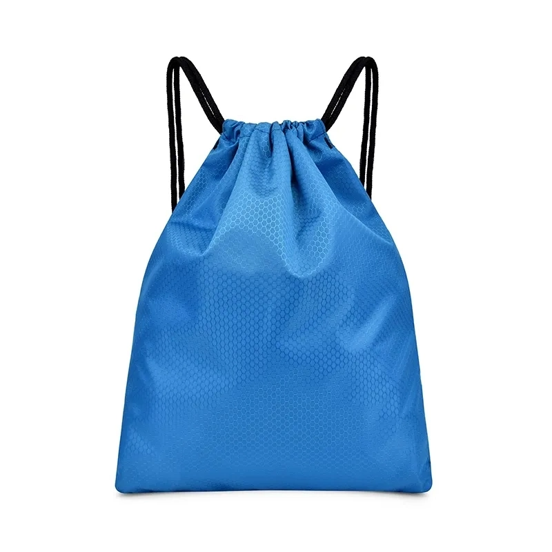 Wholesale Custom Reusable Eco Promotional Polyester Nylon Drawstring Shopping & Backpack Drawstring Bags
