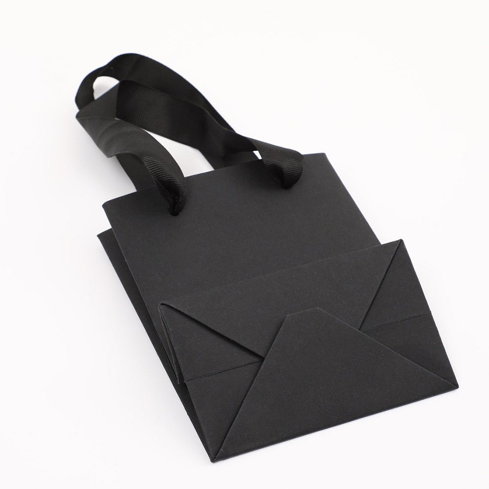 Customised Your Logo Gift Small white Paper Shopping Bags printing clothing packaging shopping bag