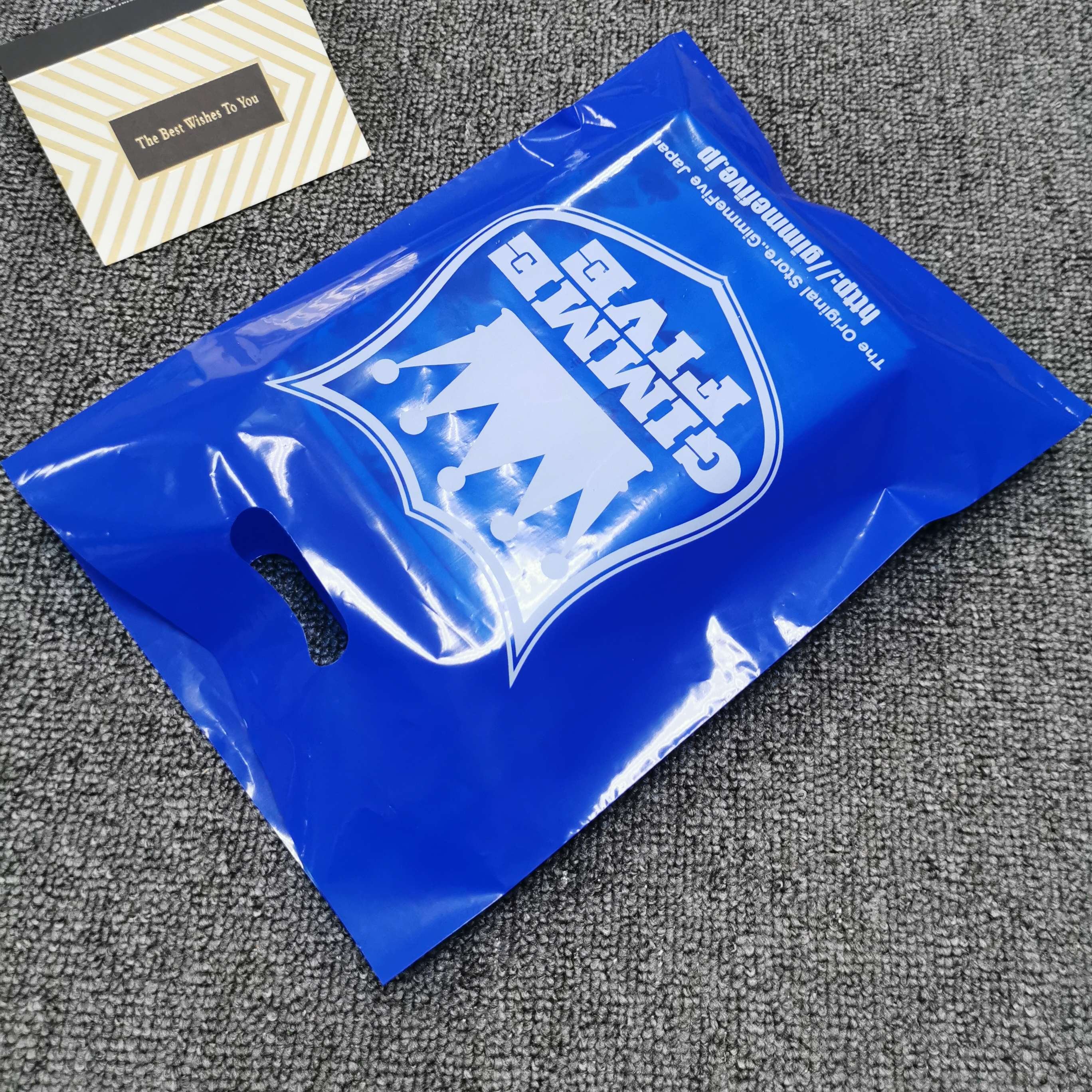 OEM Thick environmentally friendly compostable degradable Plastic Shopping Pe Packing Bags