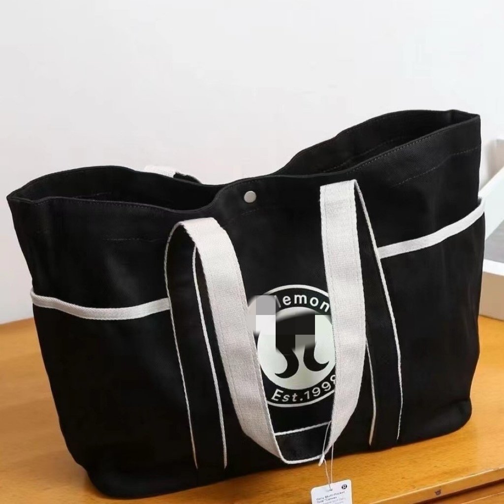 C24 2024 new trend Lu canvas large capacity Tote shopping bag Fashion shoulder bag travel bag
