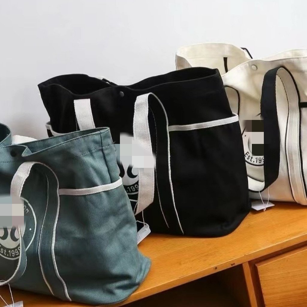 C24 2024 new trend Lu canvas large capacity Tote shopping bag Fashion shoulder bag travel bag