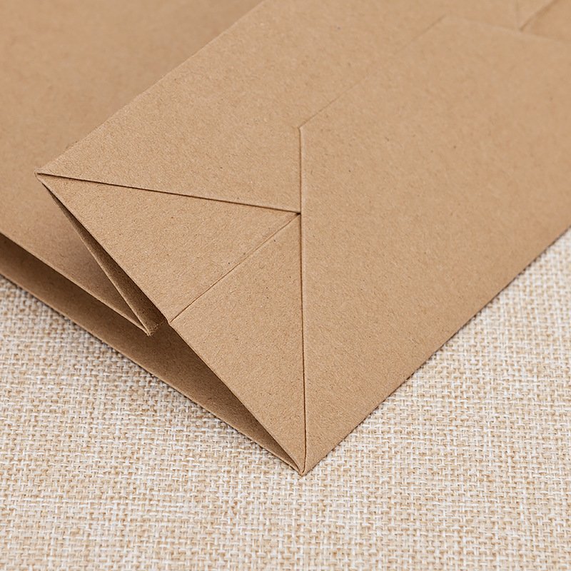 White Brown Kraft Paper Bags With Your Own Logo, Paper Shopping Bag With Logo, Paper Kraft Bag Custom Paper Bags With Handles