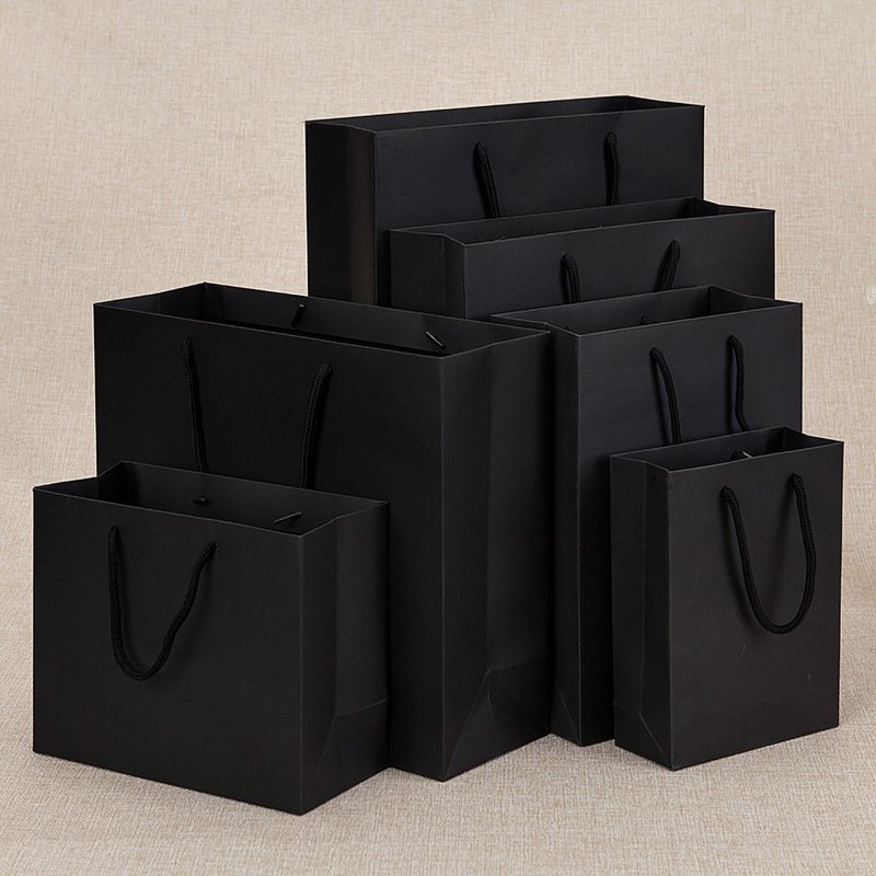 White Brown Kraft Paper Bags With Your Own Logo, Paper Shopping Bag With Logo, Paper Kraft Bag Custom Paper Bags With Handles