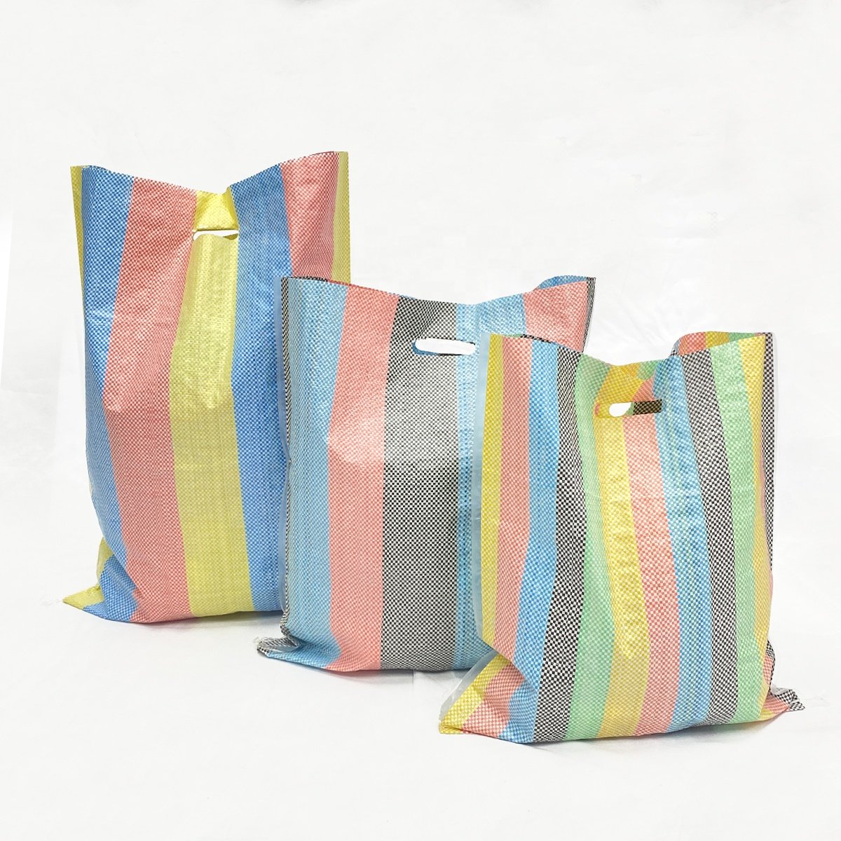 Customized Logo PP Woven Shopping Bag With Handle