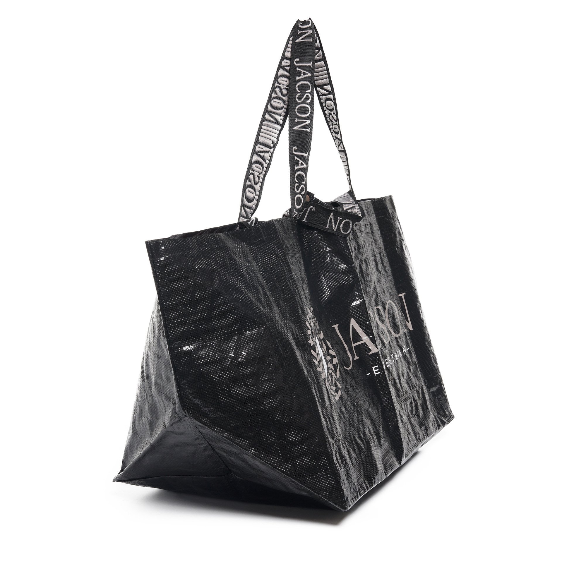 High Quality Large Size Custom LOGO PP Woven Tote Bags Laminated PP Woven Shopping Bag with Full Color Printed