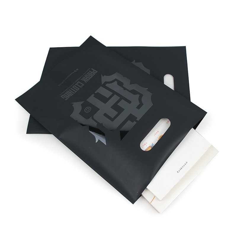 Custom mailer bag clothes apparel packaging for clothing brand matte spot glossyplastic garment shopping bags