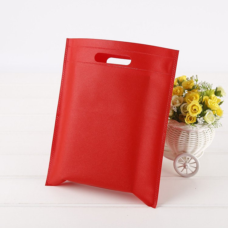 Trending Hot Products Factory Wholesale Price Portable Custom eco-friendly D-cut Non woven Shopping Bags