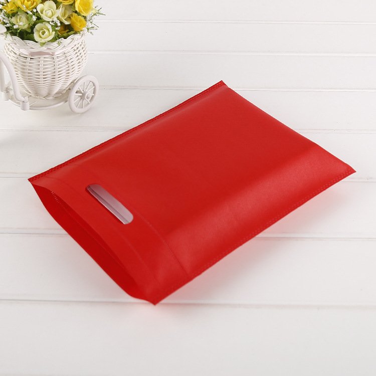 Trending Hot Products Factory Wholesale Price Portable Custom eco-friendly D-cut Non woven Shopping Bags