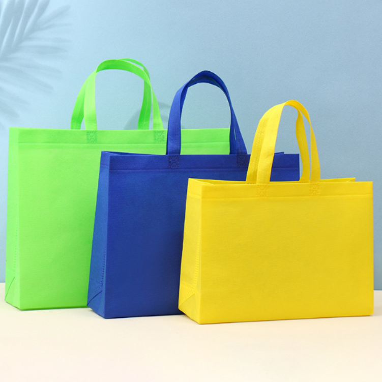 Eco Friendly Recyclable Nonwoven Cloth Bag Non Woven Tote Bag Reusable Shopping Bag