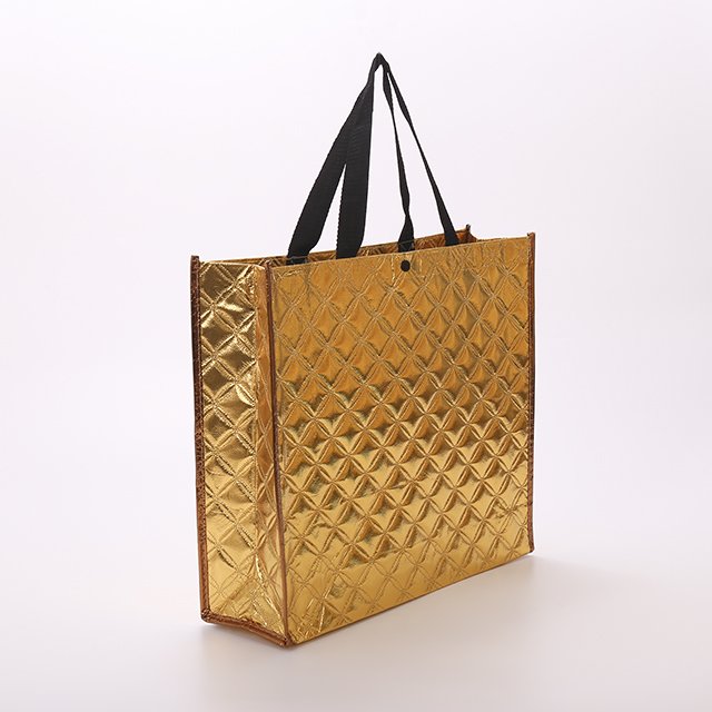 Eco friendly biodegradable custom design luxury cloth shopping bags reusable non woven fabric for bag