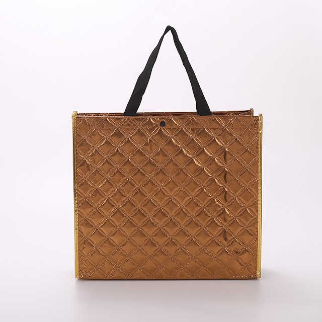 Eco friendly biodegradable custom design luxury cloth shopping bags reusable non woven fabric for bag