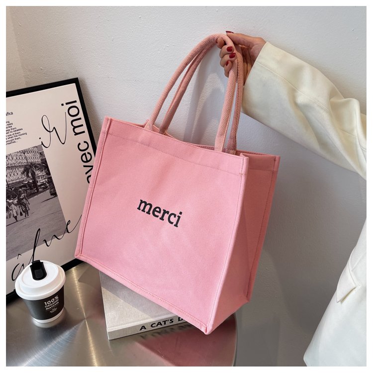 eco friendly custom reusable cotton handle bag canvas shopping women's tote bags