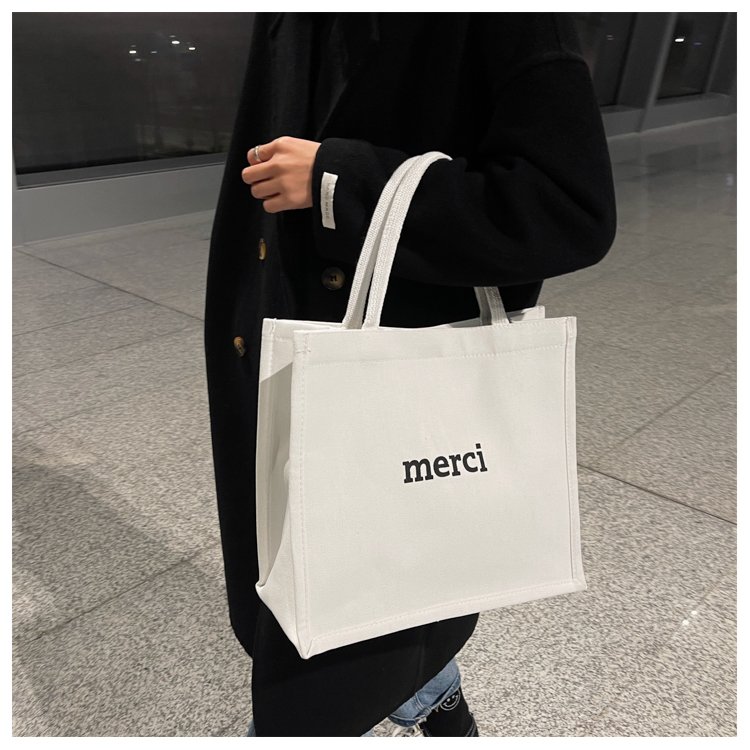 eco friendly custom reusable cotton handle bag canvas shopping women's tote bags