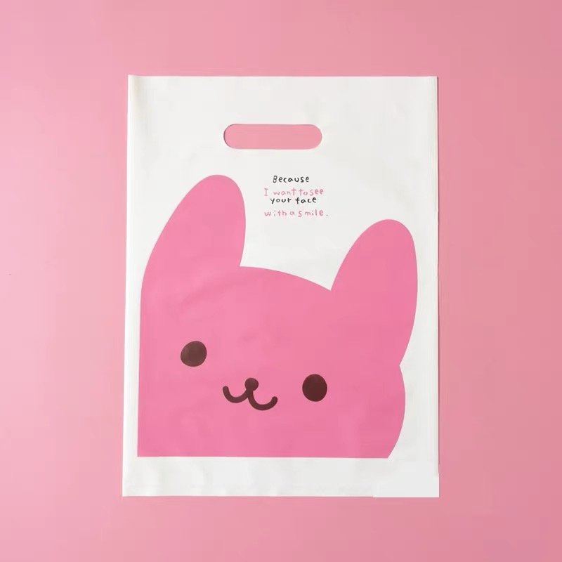 Custom Biodegradable Thank You Bags Recyclable Plastic Bags Shopping Bags with Logo