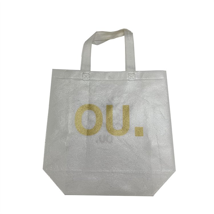 New design nonwoven outside pocket quilted carrier tote bag