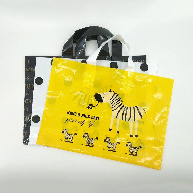 Factory Direct Sale Plastic Bag Shopping Bag 15X19