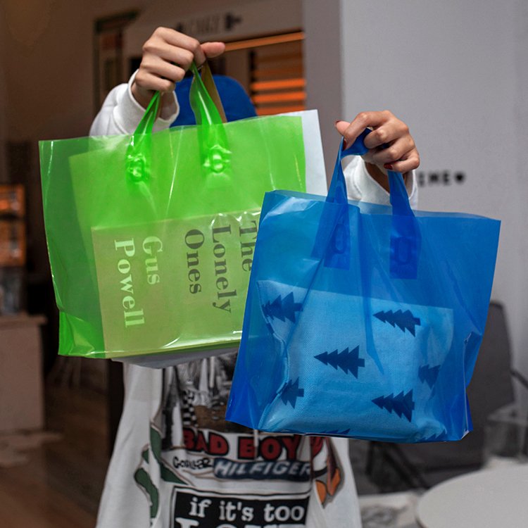 Factory Direct Sale Plastic Bag Shopping Bag 15X19