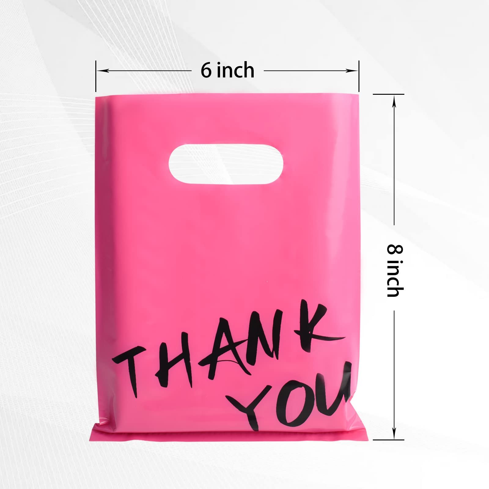 Hot Sell High Quality Custom Personalized Die Cut Plastic Bag Biodegradable Die Cut Shopping Bags With Handle