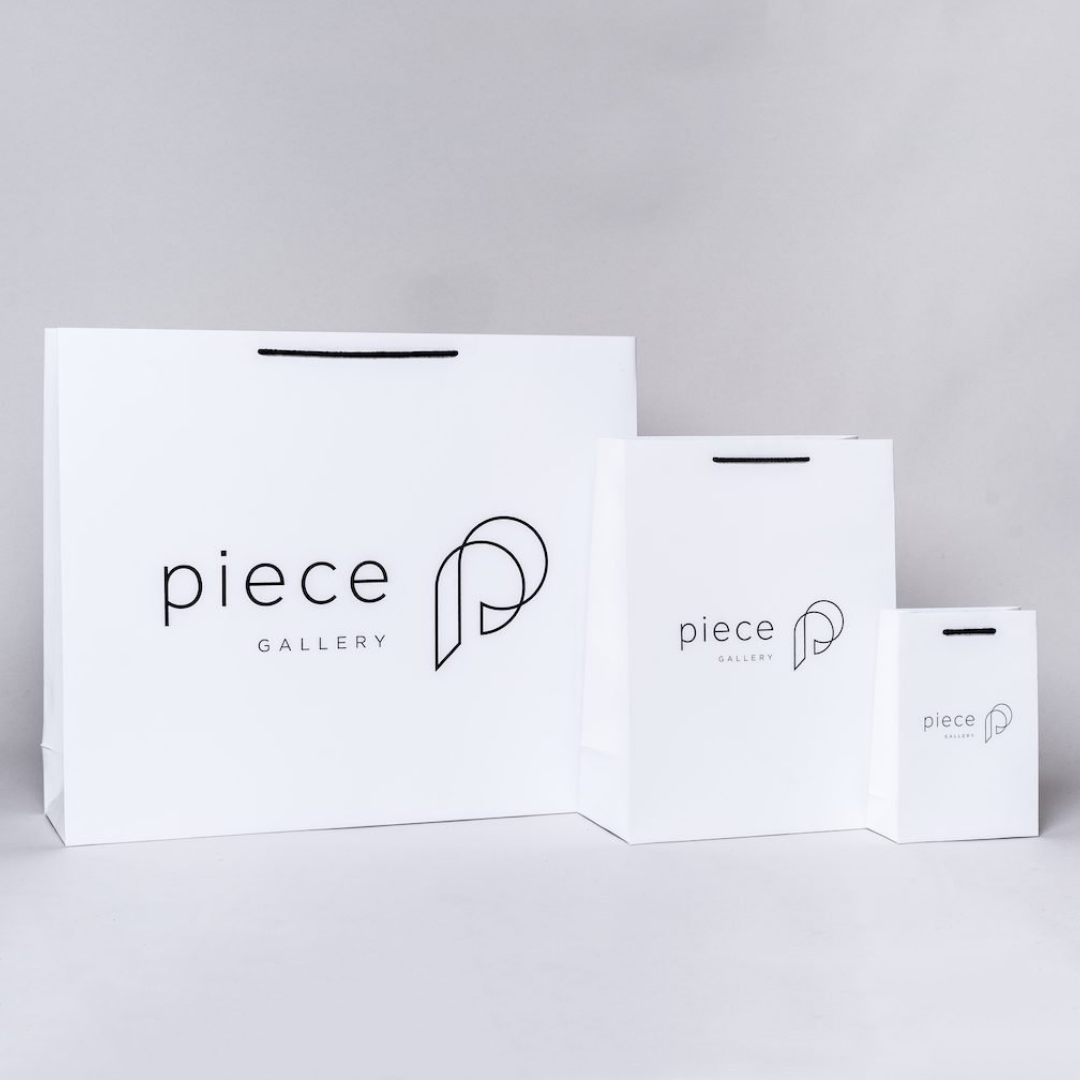 Custom Logo Printed Luxury Paper bags jewelry Bracelet Packaging Gift Shopping Bag with ribbon close