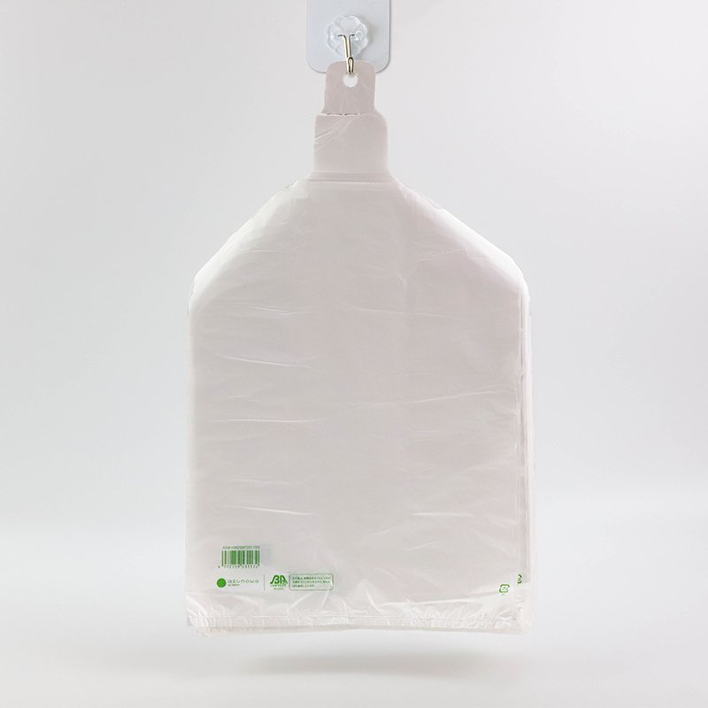 Eco friendly 100% biodegradable corn starch compostable plastic thank you retail t-shirt bags