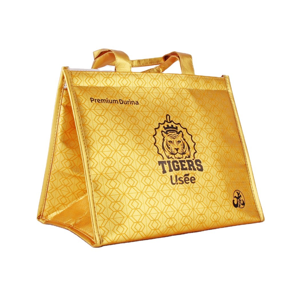 Thermal Tote Bag,Insulated Cooler Bag Keeps Food & Drinks Hot Or Cold For Hours,Reusable Grocery Shopping Bag