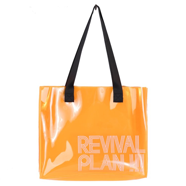 custom pvc tote bags pvc shopping bags transparent bag