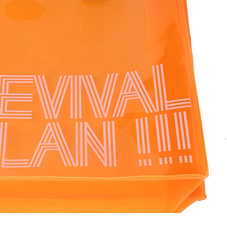 custom pvc tote bags pvc shopping bags transparent bag