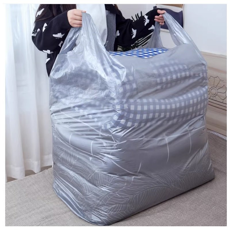 Disposable Plastic HDPE LDPE T-Shirt Shopping Polythene Bag Supermarket Grocery Retail Sack Shopping Bags