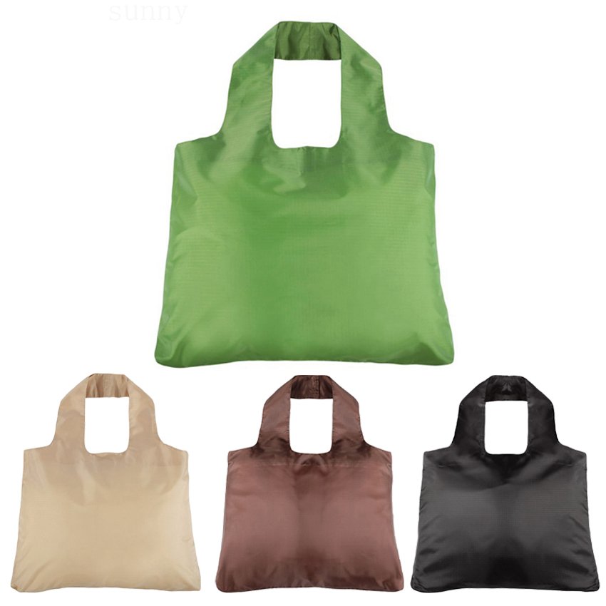 Portable Floral Animal Pattern Polyester Packable Grocery Tote Bag Environmental Protection Reusable Folding Shopping Bags