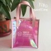 New Fashion Female Transparent Handbag Shopping Laser Reusable Waterproof Girl Tote Shopping Bag