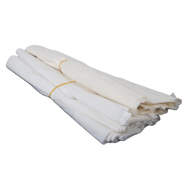 Biodegradable compostable plastic vest bag plastic shopping bag with calcium carbonate