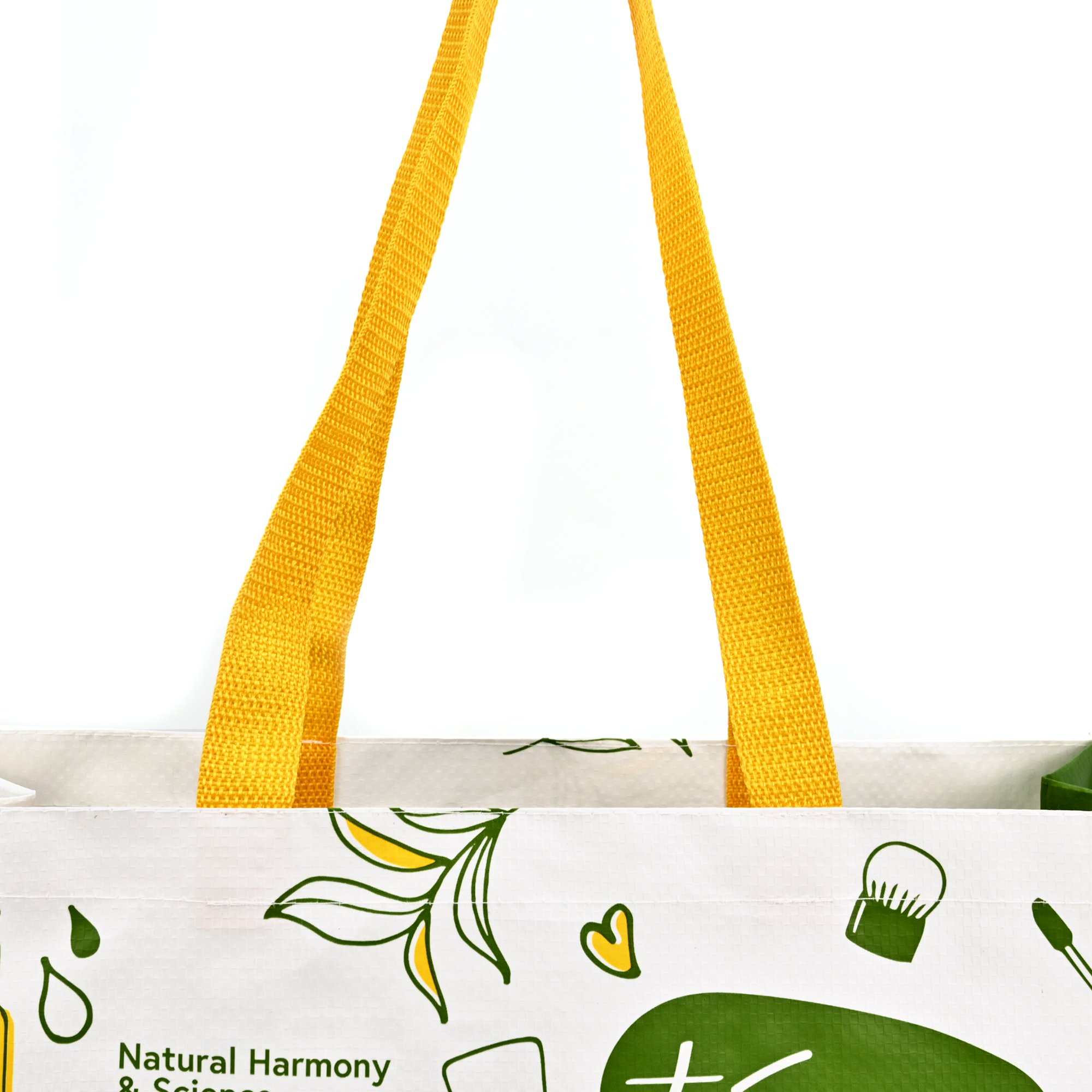 Custom Logo Printing Eco-Friendly Reusable Tote Non-Woven Bag Pattern Heat Seal Shopping PP Laminated Bag
